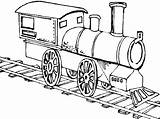 Vapor Locomotora Trenes Locomotive Locomotoras Trenulet Maquina Dibujos Transportes Colorat Desene Ferrocarril Antiguo Tren sketch template