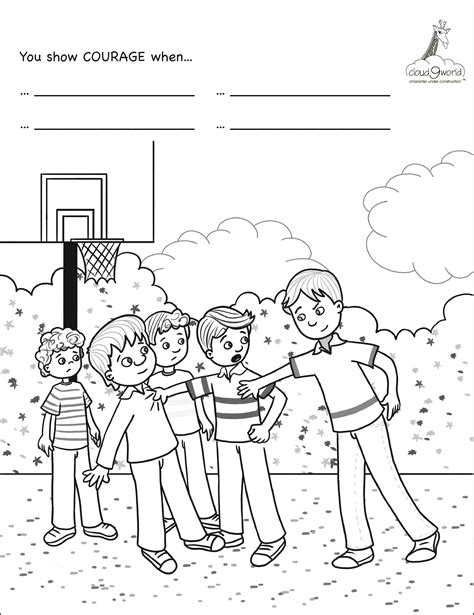 courage coloring page quote coloring pages