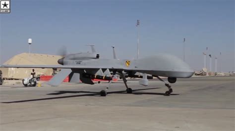 military mq  grey eagle unmanned aircraft system    surveillance operations youtube