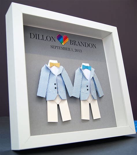 personalized gay same sex lgbt wedding t marriage
