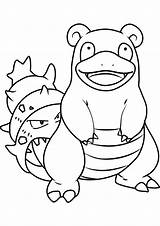 Slowbro Coloriage Dessin Ooo Coloriages Psychic sketch template