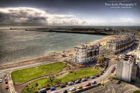 dover beach aerial view peter kesby photography