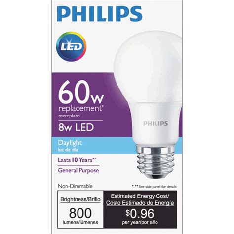 philips  medium led light bulb walmartcom