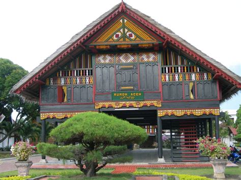 Rumah Adat Aceh Rumoeh Aceh Aceh