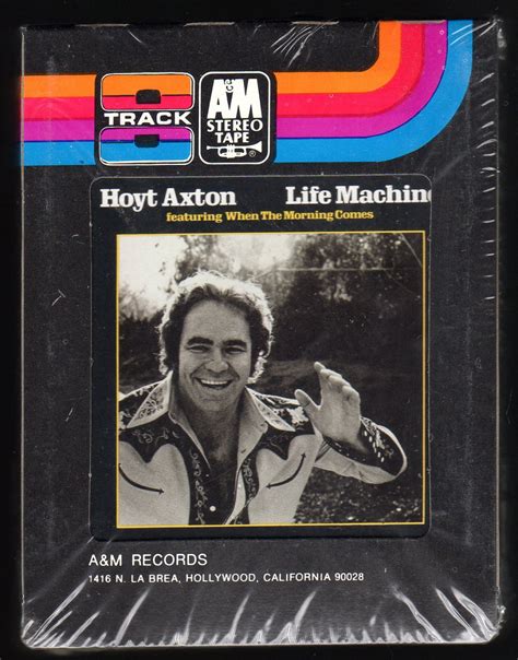 hoyt axton life machine 1974 aandm sealed a24 8 track tape