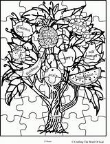 Vine Puzzle Coloringhome sketch template