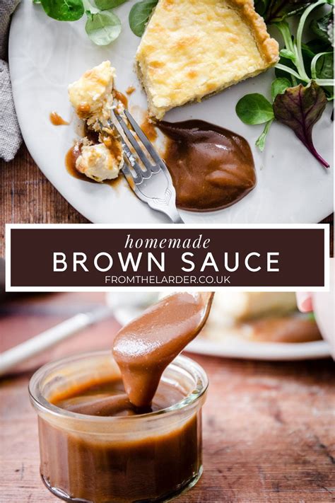homemade brown sauce recipe      commercial