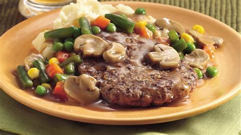 Veggie Salisbury Steak Recipe