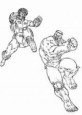 Hulk Hellokids Contre Superheroes Coloriages sketch template