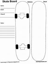 Skateboard Template Deck Designs Decks Print Worksheets Board Google Templates School Middle Search Choose Sub sketch template