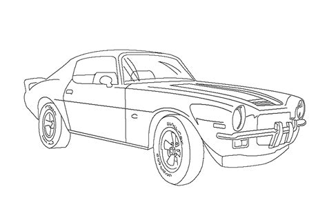 chevrolet camaro coloring pages  getdrawings
