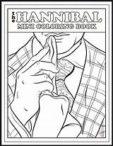 Hannibal Coloring Tv Cannibal Book Pages Enjoy Mini Favorite Friends Colouring Tonight Returns Fun His Grantland Shea Serrano sketch template