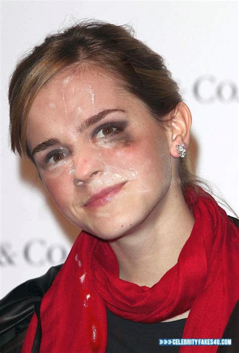 Emma Watson Cum Facial Fake 023