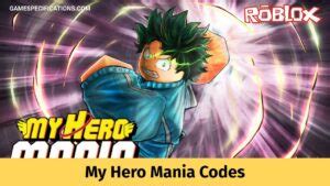 hero mania codes   spins july  game specifications