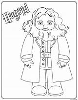 Hagrid Coloriage Imprimer Ron Weasley sketch template