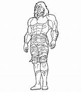 Warriors Ronin 2031 Include Strowman Coloringhome sketch template