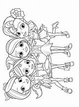 Rainbow Rangers Coloring Fun Kids Votes sketch template