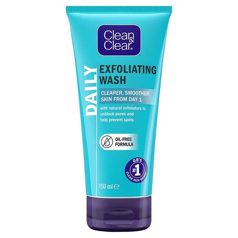 clean clear exfoliating wash natures  pharmacy