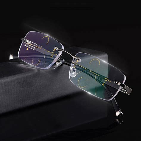 Buy Reven Jate Progressive Multifocal Glasses Rimless