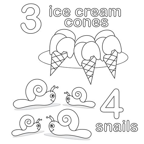 coloring pages  learn numbers difficult color  number printables coloring home