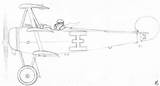 Fokker Dr Deviantart sketch template