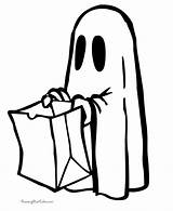 Coloring Pages Halloween Ghost Printing Help Color sketch template