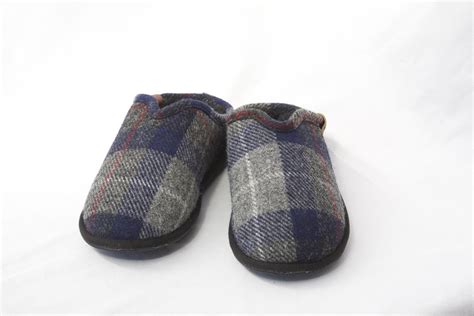gentss harris tweed slippers jeremy law  scotland