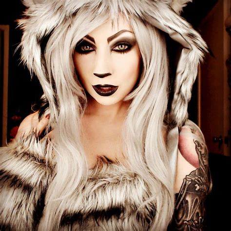 The 25 Best Wolf Makeup Ideas On Pinterest Wolf Costume