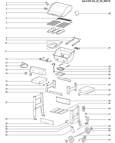 weber grill schematics weber grill models