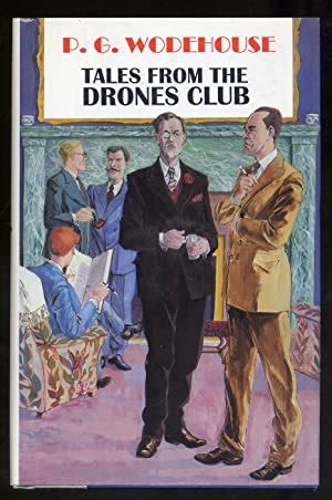 tales   drones club  wodehouse pg fine hardcover    covers rare