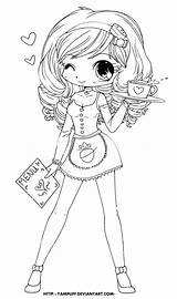 Chibi Coloring Pages Girls Sheets Discover Printable sketch template