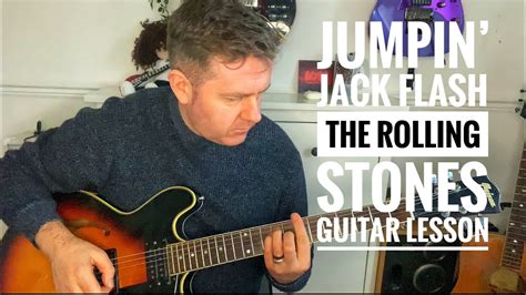Jumpin Jack Flash The Rolling Stones Guitar Lesson Includes Guitar