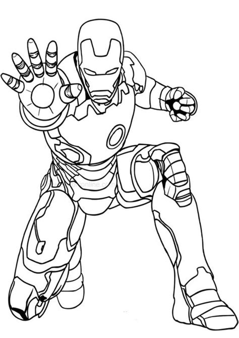 easy  print iron man coloring pages tulamama