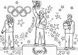 Coloring Olympic Games Winner Pages Olympics Colouring Winter Sheets Coloringsky Summer Sports Choose Board sketch template