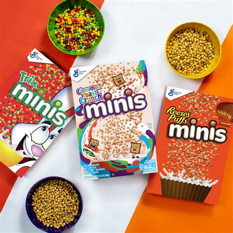 general mills  big  smallest cereal  reimagining fan favorites  minis