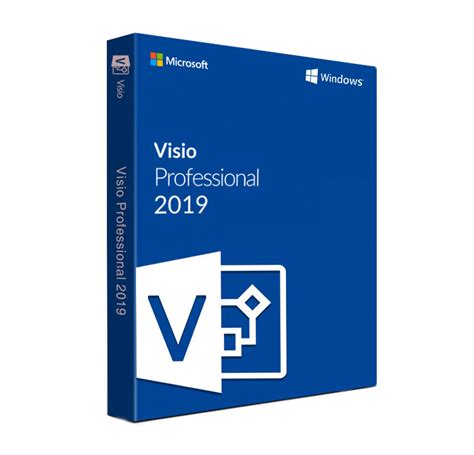 ms visio 2019 professional 1 user windows pc lifetime