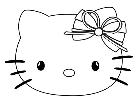 printable  kitty face printablee