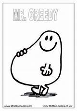 Mr Men Pages Coloring Colouring Miss Little Printables Colour Greedy Characters Sheets Print Color Coloringhome Preschool Popular sketch template