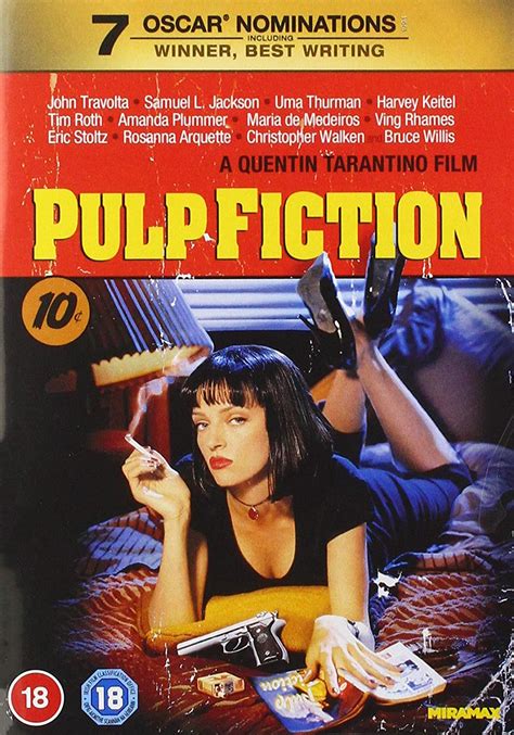 pulp fiction [dvd] [2020] uk quentin tarantino john