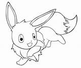 Coloring Eevee Pages Pokemon Evolutions Popular sketch template