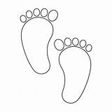 Footprints Footprint Footsteps Editable Gender Vecteezy sketch template