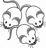 Mice Clipground sketch template