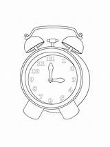 Coloring Pages Clock Wrist Template sketch template