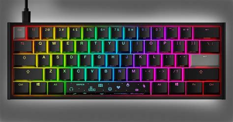 hyperx  ducky   mini keyboard  black colorway review      good