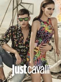 just cavalli spring summer 2014 ad campaign featuring