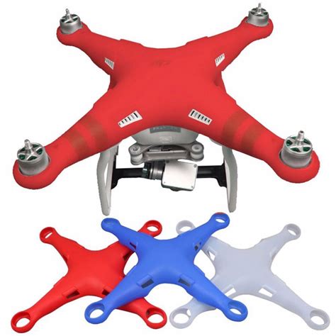 drone body silicone protective cover case skin  dji phantom  standand advanced professional
