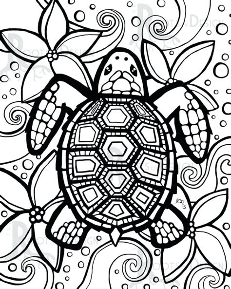 turtle coloring pages  preschoolers  getdrawings