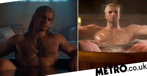 the witcher showrunner is all of us as she admires sexy bathtub meme