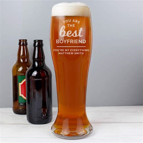 Personalised ‘you Are The Best’ Giant Beer Glass Love My Ts