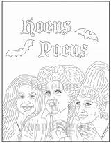 Pocus Hocus sketch template